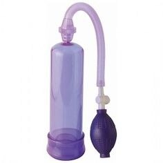 Beginner's Power Pump purple cylinder with hand bulb