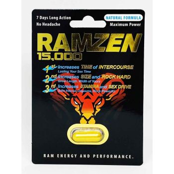RamZen 15000 Male Enhancement Gold Pills