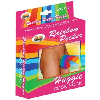 Rainbow Pecker Huggie Cock Sock