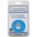 Titan Men Cock Ring Platinum Silicone Double Pack Blue