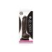 Colours Dual Density 8" Dildo Dark Brown box
