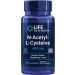 N Acetyl L Cysteine (NAC) 600mg 60 Non GMO Caps Life Extension bottle