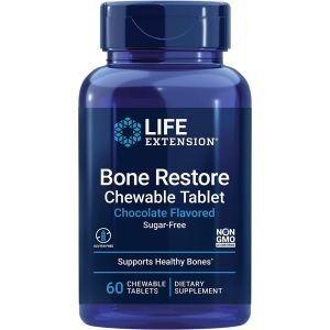 Life Extension Chocolate Flavored Bone Restore bottle