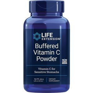 Buffered Vitamin C Powder For Sensitive Stomachs bottle