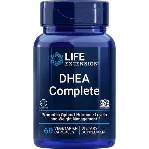 Life Extension DHEA Complete 60 Vegetarian Caps bottle