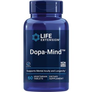 Life Extension Dopa-Mind 60 Veggie Tablets bottle