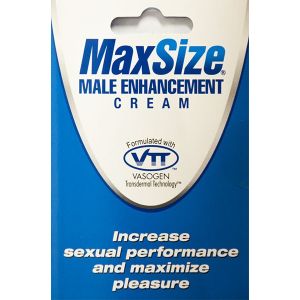 MaxSize Male Enhancement Cream by M.D. Science Lab, LLC.