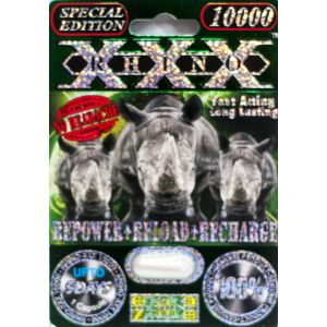 Rhino XXX 10000 Genuine Male Sexual Enhancer Pill