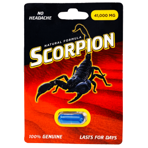 Scorpion 41000mg Natural Formula Male Pill Enhancement