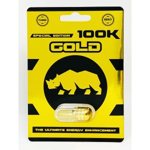 Gold Rhino 100K Male Enhancement Pill Special Edition