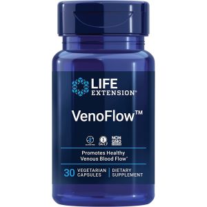 VenoFlow 30 Veggie Caps Healthy Blood Flow Support Life Extension bottle